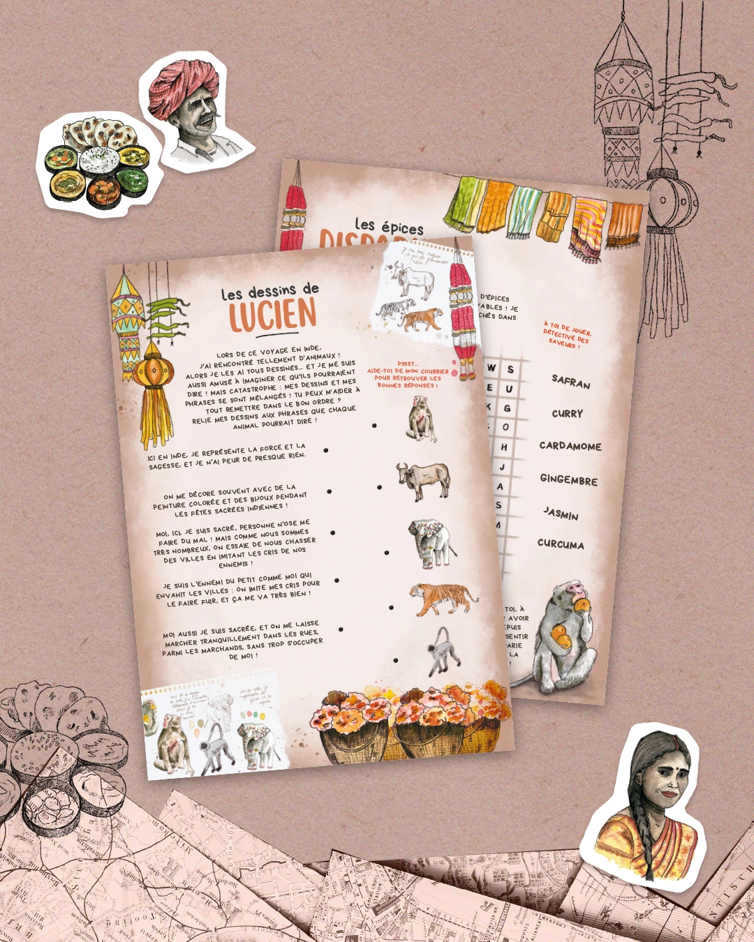 Illustration aquarelle – collaboration Lettres d’un Explorateur par Manon Aubin